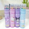 Novo Lápis de Cor Sanrio Infantil Especial para Estudantes Lápis de Cor 18 Cores Caneta Rabisco para Jardim de Infância Caneta Colorida para Pintura