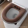 Tapete de Inodoro Doméstico Cojín de Asiento de Inodoro Cubierta de Inodoro Universal Gruesa Doméstica Cubierta de Inodoro Tapete de Inodoro para Baño
