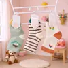 25 Calcetines Gruesos de Algodón para Niños de Otoño con Jacquard de Dibujos Animados, Sin Costuras, Bloques de Color, Calcetines para Bebé en Caja al por Mayor para Edades 0~3