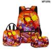 Producto Nuevo Transfronterizo 3D Mochila Escolar Gubby Abandonado, Mochila, Lonchera, Estuche Tres Piezas