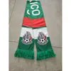 Aficionados de Selecciones Nacionales Multinacionales Animando a Portugal/Brasil/Alemania y Otros Logotipos de Equipos Bufanda Conmemorativa Sj