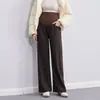 Pantalones de maternidad, pantalones casuales para usar al aire libre, pantalones rectos holgados para futuras madres, Pupu Apparel, ropa de maternidad, pantalones de maternidad de alta calidad