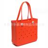 Bolsa de Playa Eva para Viajes al Mar al por Mayor Bolsa de Almacenamiento Bolsa con Agujeros Moldeada por Inyección de Eva Bolso de Mano para Mujer Logo Personalizable