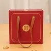 Caixa de doces de casamento chinesa retrô caixa de presente de noivado casamento lembrança de casamento inauguração de casa caixa de doces de casamento alto valor de cor companheiro prático caixa de presente atacado