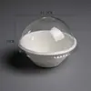 Tazón Desechable Grado Alimenticio Vajilla Tazón Palillos Mezcla Copos de Nieve Papel para Hielo Tazón Fideos Instantáneos Batido de Lodo de Taro Paquete Tazón Desechable
