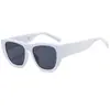 Óculos de Sol Feminino High-end Sense Rosto Grande Óculos Finos Novo Irregular Armação Grande Casal Street Shot Óculos Vermelhos da Internet para Homens