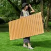 Suporte Atacadista para Fabricantes de Personalização de Mesas Dobráveis para Exterior, Mesas Dobráveis Portáteis para Camping Montadas em Carro e Mesas Tipo Rolo de Ovo
