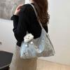 Bolsa de Grande Capacidade para Mulheres 2026 Novo Design de Nicho Transfronteiriço Mochila Multifuncional para o Dia a Dia Bolsa de Ombro Único Transversal