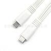 Cable conector USB Tipo C a Electrodo con Botón, Cable con Broche, Cable para Masaje con Microcorriente