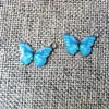 Amazon nuevos accesorios de joyería explosivos diy impresión mariposa solo colgante accesorios de collar accesorios accesorios comercio exterior