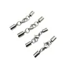 Pronta Entrega Balde de Aço Inoxidável Mais Conjunto de Fecho Lagosta Colar Pulseira Fivela Fivela de Couro para Cordão Fivela de Joia DIY