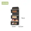 Armazenamento de porta Bolsa Doméstico Multi-Camada Bolsa Armazenamento de brinquedos Bolsa Pendurado Parede Underwear Storage Rack
