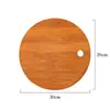 Tábua de Corte Quadrada de Bambu Transfronteiriça, Bambu Inteiro, Grau Alimentício, para Cozinha Doméstica, Quarto, Dormitório, Simples, Espessa, Portátil, Pequena Tábua para Frutas