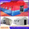Fabricante de Tenda Inflável Grande para Comando Externo, Resgate de Incêndio, Médico, Prevenção de Epidemias, Emergência, Dupla Camada, Camuflada
