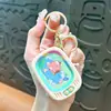 Llavero de dibujos animados creativos kappi bala de cara giratoria lindo colgante para mochila escolar llavero para llaves de coche pequeño regalo al por mayor