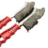 Cepillo industrial de alambre de acero con mango de plástico, cepillo para eliminar óxido, cepillo de alambre de acero tipo cuchillo para eliminar óxido, cepillo de pulido