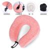 Almohada en forma de U, almohada para el cuello, protección para la columna cervical, para la oficina, siesta, coche, avión, viajes, almohada en forma de U, espuma viscoelástica, para las cuatro estaciones.