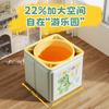 Cubo de Baño Plegable para Niños Quanqi Cubo de Baño Plegable para el Hogar Cubo de Baño Plegable Portátil Cubo de Baño de Dibujos Animados Cubeta para Baño de Bebé Cubeta para Baño de Bebé