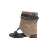 Sandalias Romanas Retro con Tacón Oculto de 7 cm para Mujer, Nuevo Diseño de Nicho de Primavera, Botines Versátiles de Moda para Vacaciones
