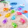 Figuritas de Tortugas Brillantes Creativas en Miniatura para Accesorios de Decoración DIY en Bolsas Sorpresa