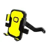 Soporte para Teléfono de Navegación para Motocicleta y Vehículo Eléctrico, Montaje en Espejo Retrovisor, Soporte para Teléfono Antigolpes y Antivibración para Repartidores