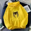 Sudadera con Estampado de Araña Tendencia de Moda Europea y Americana Transfronteriza