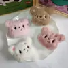 Muñeco Oso de Peluche DIY Accesorios para Zapatos y Ropa Broche Chirriante Muñeco Sombrero Bufanda Accesorios Colgantes