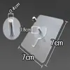 Parches Adhesivos de Repuesto para Estante de Almacenamiento, Pegatinas de Pared Transparentes Fuertes, Ganchos Sin Rastro, Accesorios de Montaje en Pared Sin Taladro