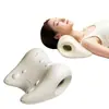 Item Quente do TikTokAlmofada de massagem cervical para uso doméstico para alívio de pescoço e ombros, Suporte de pescoço em forma de U para correção e suporte auxiliares