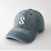 Nueva Gorra de Béisbol de Mezclilla con Letra para Hombres y Mujeres, Estilo Pareja, Moderna, Sencilla, Casual, Versátil, Protector Solar, Adelgazante Facial, Gorra de Pico de Pato