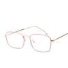 Gafas Estilo Coreano Jamie 9039 Sin Receta con Lentes para Hombres y Mujeres, Armazones de Metal Retro de Moda para Estudiantes