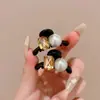 Pinza Pequeña de Cereza para Cabello Semiatado para Mujer 2024 Nuevo Estilo Pasador Pinza para Flequillo de Princesa Pinza para el Cabello Pinza de Tiburón Accesorio para el Cabello