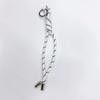 Cadena para teléfono móvil colgante de bolso colorido de Miu, colgante de moda tejido a mano para hombre y mujer, cordón tejido a mano