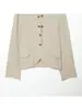 Marca Z Aliexpress Moda Blazer Estilo de Venta Caliente Transfronterizo Moda para Mujer Botones Estilo Simple Europeo y Americano Color Caqui Za