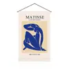 Pintura a Óleo Criativa Matisse Dormitório Reforma Ins Pano de Pendurar Sala de Estar Parede de Fundo Tapeçaria Quarto Caixa de Mesa Elétrica Pano Decorativo