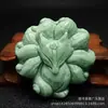 Pingente de Jade de Guizhou Vazado Estilo Antigo Pingente de Jade Pingente de Dragão de Jade Ornamento de Jade Brindes para Conferências Fornecimento para Vendedores de Rua Atacado