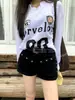 Shorts de Mezclilla Negros para Mujer, Tendencia de Verano Nuevo Diseño, Chica Caliente Grupo de Chicas Elásticos Adelgazantes Versátiles Hot Pants