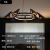 Lámpara de Restaurante Minimalista Moderno con Foco Estilo Italiano Sala de Estar Comedor Dormitorio Estudio Bar Diseño Cafetería Lámpara de Araña