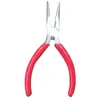 Mini Torno de Alavanca de 4,5 polegadas Ferramenta de Reparo de Relógios Alicate de Bico Fino Alicate de Crimpagem de Fio Alicate Plano Casa DIY Joias Alicate Decapador de Fio