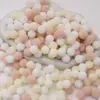 Poliéster Color Alta Elasticidad Pompon Bola de Felpa Pequeña Niños de Jardín de Infancia DIY Decoración Hecha a Mano Material Accesorios Pompon Pequeño