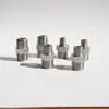 Adaptador de Rosca Métrica para Polegada com Imposto Incluído Aço Inoxidável 304 NPT Alta Pressão Hexagonal Espessado M20*1.5