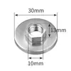 Placa de presión para amoladora angular de tres generaciones, tuerca universal para amoladora angular tipo 100, accesorios de ferretería, tapa de tornillo de placa de presión hexagonal para amoladora