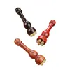 Calabaza de Palosanto Satinada Ojo de Loto Pequeño Palo de Masaje Cuerno Masajeador Facial Estiramiento de Tendones Punto de Acupuntura Herramienta para el Cuidado de la Piel