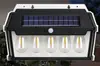 Lámpara Solar Pequeña para Casa Exterior, Lámpara de Pared con Sensor de Tungsteno Luz Cálida, Lámpara de Pared Impermeable para Patio, Villa, Jardín