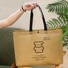 Loja de roupas de celebridade da internet bolsa de mão não tecido logotipo personalizado roupas compras presente bolsa atacado