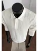 Colección Otoño 2026: Camisa Polo Texturizada de Talla Grande con Cuello Falso, Tallas M-5X, HT261024 - Especial P26