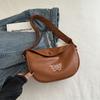Bolso de Mano de Dumpling Bordado de Mariposa de Moda para Mujer 2024 Nuevo Verano Simple Casual Personalidad Tendencia Bolso de Hombro Cruzado