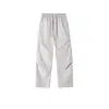 Pantalones de Paracaidista de Seda de Hielo con Sensación Fresca para Hombre Verano 2024 Nueva Marca de Moda Pantalones Rectos Sueltos Delgados con Sensación Vertical Pantalones Casuales