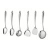 Aço inoxidável, pá de cozinha, isolamento térmico doméstico, anti-escalda, punho oco, cozinha, cozinha, cozinha, terno, seis peças, conjunto fábrica atacado
