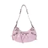 Dropshipping Transfronteiriço 2026 Novo Modelo Bolsa de Ombro Feminina com Toque de Luxo, Bolsa de Mão Estilosa, Bolsa de Braço da Moda, Fashion e Versátil, Design Simples